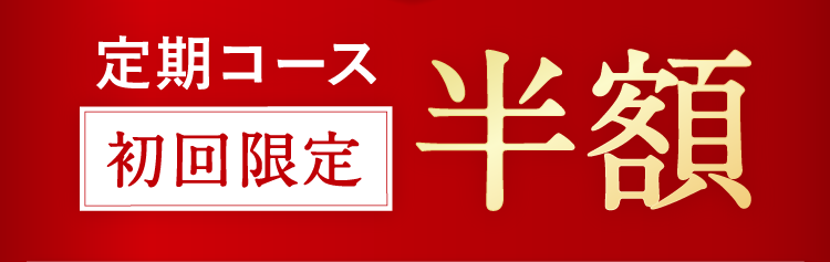 定期コース 初回限定半額