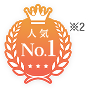 人気No.1 ※2