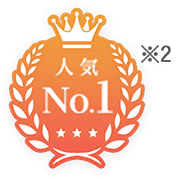 人気No.1 ※2